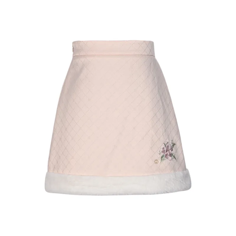 SNBL Casual Short Skirts Women's Pink-0