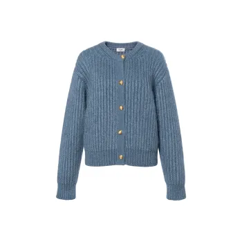 CELINE SS22 Sweater Women's Steel Cyan