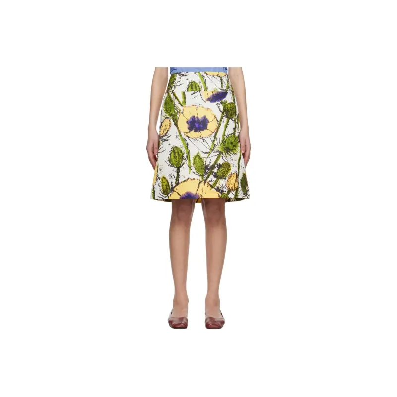 WALES BONNER Casual Short Skirts Women's Multicolor-0