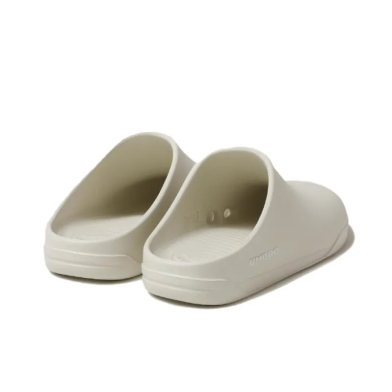 Umbro Abrasion Resistant Slip Resistant Closed Toe Slippers Unisex Beige-2
