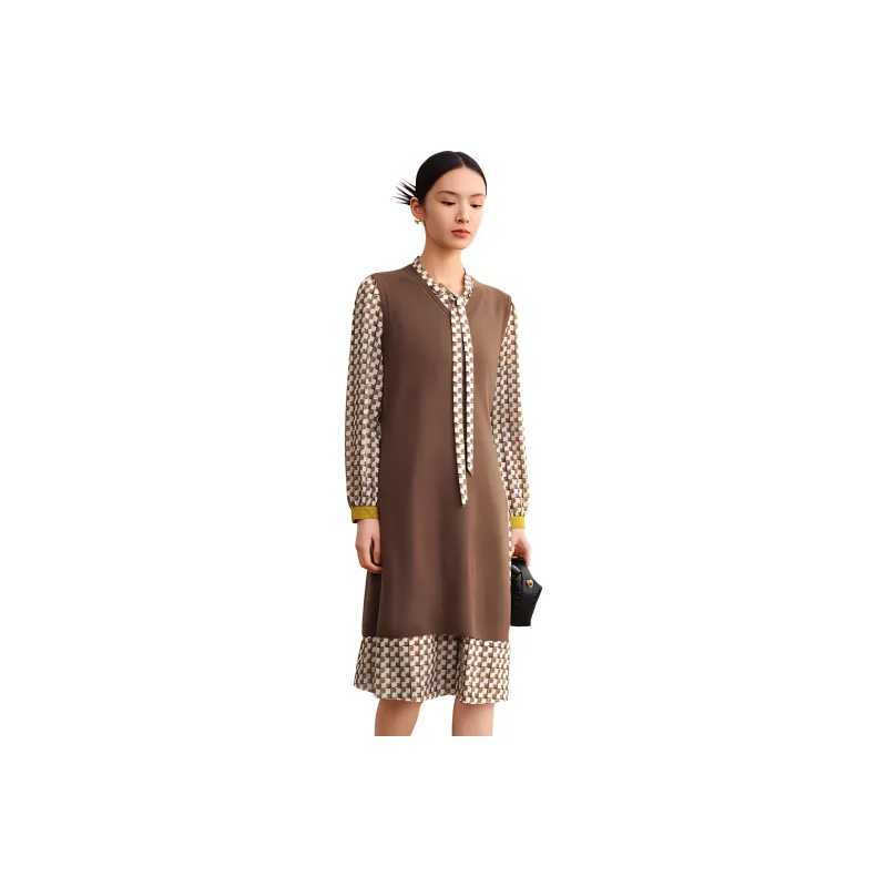 JZ. ANNAKRO Skirt Set Women's Flower Earth Yellow-0