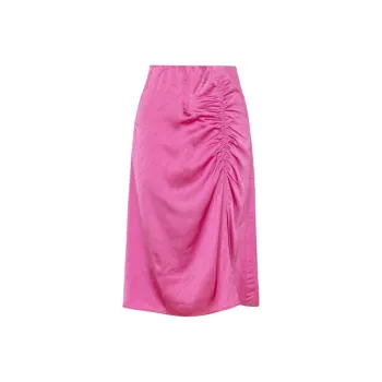 XG Casual Long Skirt Women's Rose Red