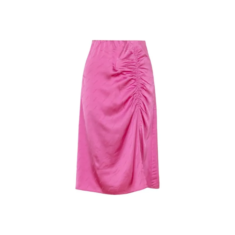 XG Casual Long Skirt Women's Rose Red-0