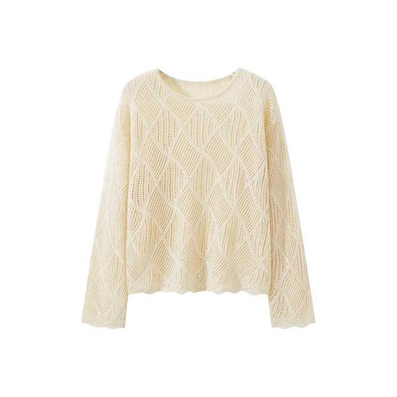 ERIRI Knitwear Women's Apricot-0