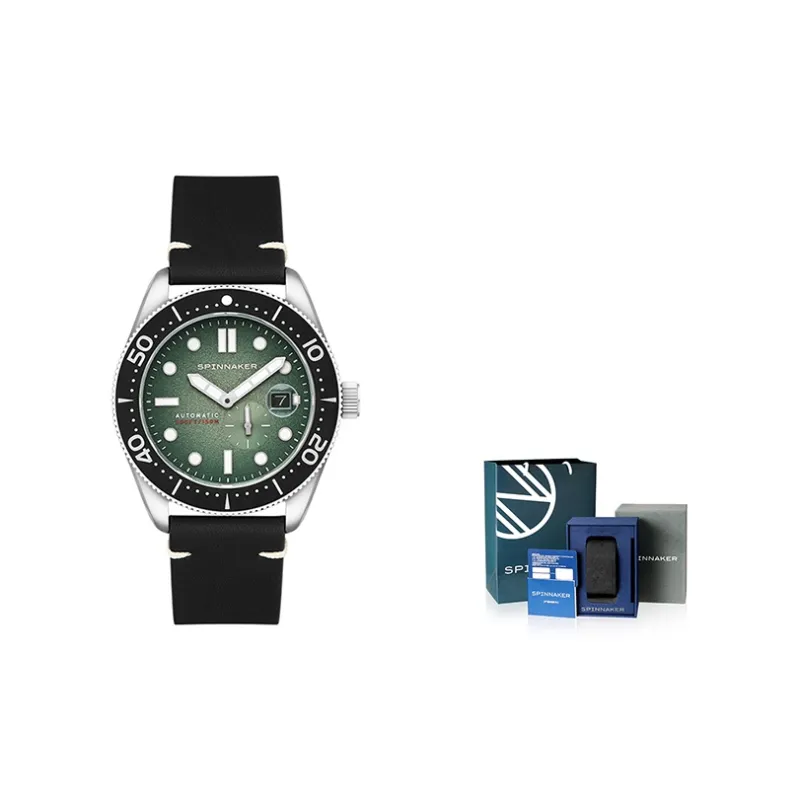 SPINNAKER Wrist Watch Automatic Mechanical Movement Green Dial Men's Watches-2