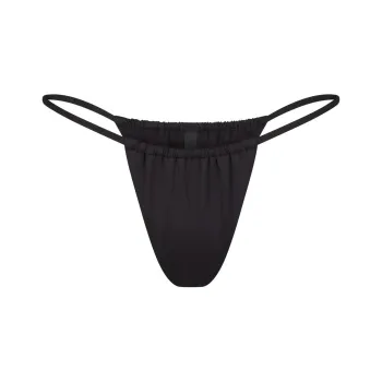 SKIMS SIGNATURE SWIM STRING BIKINI BOTTOMS Swimming Shorts Women's ONYX/Onyx