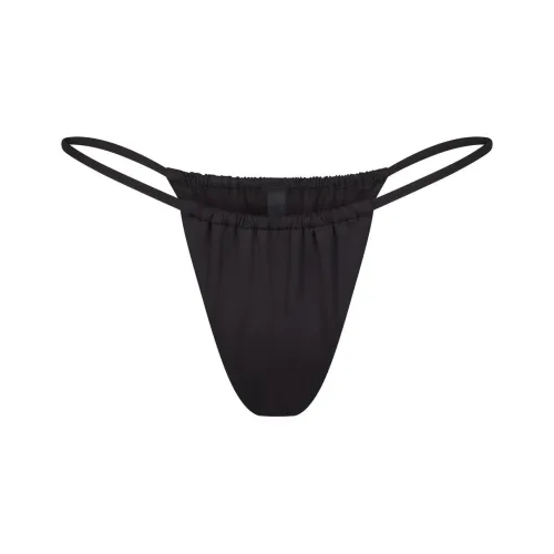 SKIMS SIGNATURE SWIM STRING BIKINI BOTTOMS Swimming Shorts Women's ONYX/Onyx