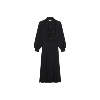 CELINE Long Sleeved Dresses Women's Black