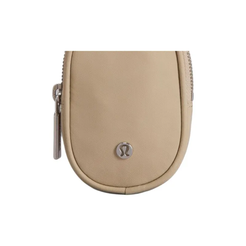 Lululemon Recycled Nylon Shoulder Bag, Crossbody Bag Women's Beige-5
