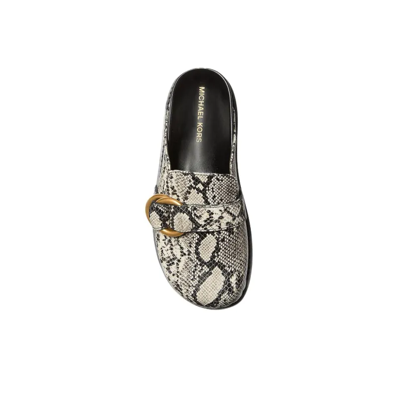 MICHAEL KORS Closed Toe Slippers 3.8cm Women's Beige-3