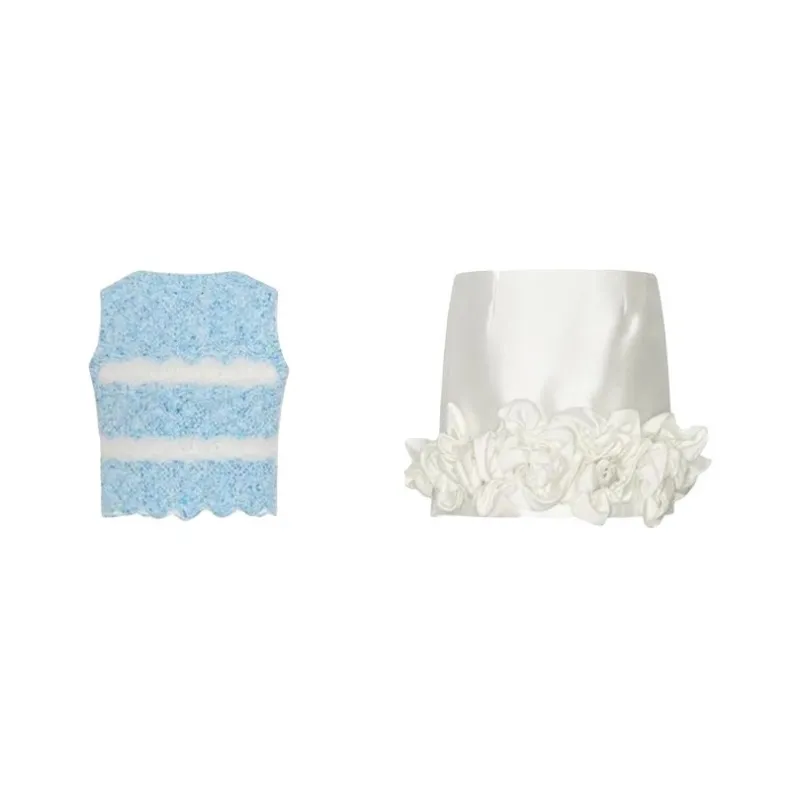 HUINIAN Two Piece Skirt Sets Women's-1