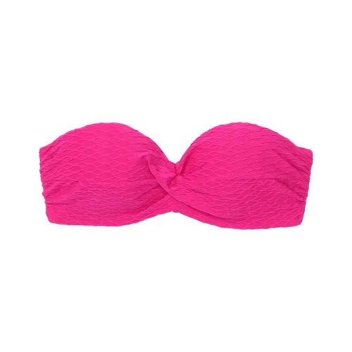 Victoria's Secret PINK Mix & Match Twist Push-Up Bandeau Top / FP Bikini Women's Pink