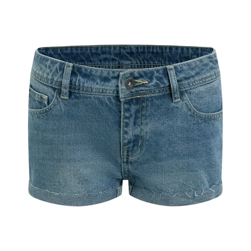 Ariseism Denim Shorts Women's Washed Blue