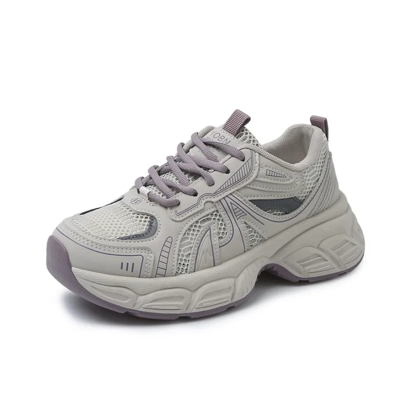 REIHUNG Low Top Chunky Sneakers Women's-3