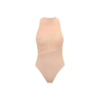 FENDI SS23 One-piece Swimsuit Women's Pink