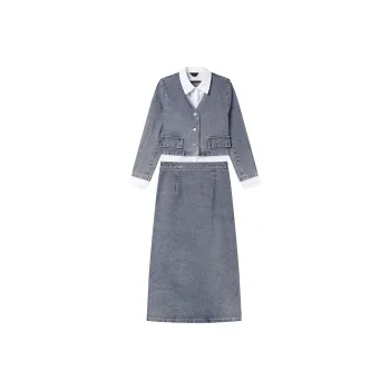 LOUISY AO Skirt Set Women's Blue