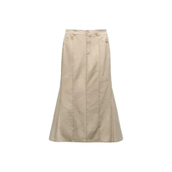 ZARA Casual Long Skirts Women's Tan