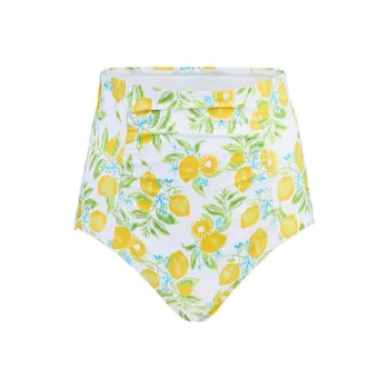 Victoria's Secret ADORE ME Shelby High-Waist Swim Bottom / LL Swimming Shorts Women's White