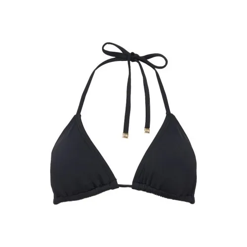 MICHAEL KORS Stretch Nylon Triangle Bikini Top