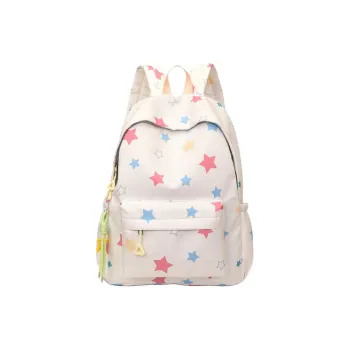 Kaka Tree Oxford Backpack Unisex Black/White