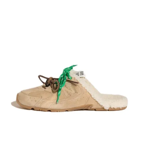MIU MIU x New Balance NB 530 Abrasion-Resistant Slip-Resistant Wrap-toe Slippers Women's Brown