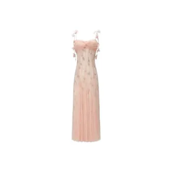 Udon House Slip Dresses Women's Pink Apricot