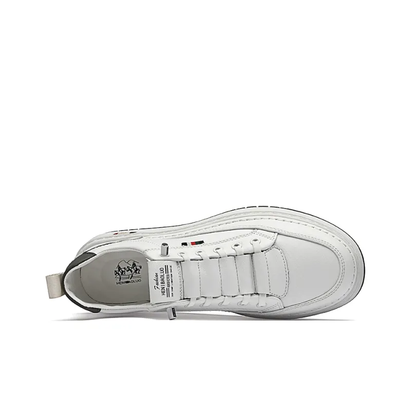 HENIBAOLUO Low Top Skateboard Shoes Men's-2