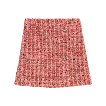Bebe Casual Short Skirts Women's Orange