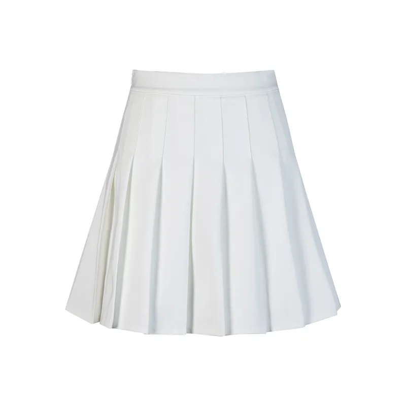 Wen Shan Casual Short Skirts Women's White-0