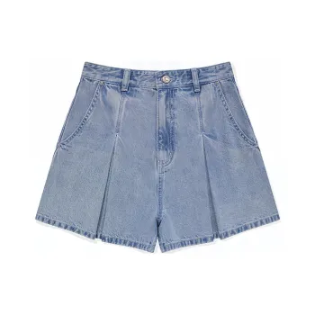 Kirsh SS24 Denim Shorts Women's Blue