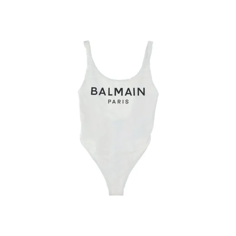 BALMAIN One-piece Swimsuit Women's White-0