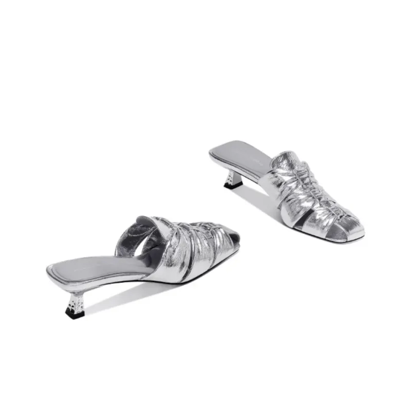 JESSICA SOPHIA Rubber Sole Odor Resistant Closed Toe Slippers Women's-2