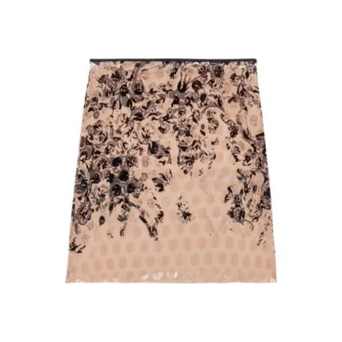 DIESEL Casual Short Skirts Women's Light Pink