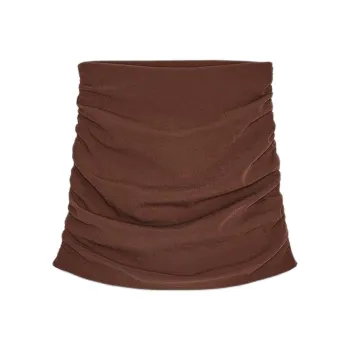 ZARA Casual Short Skirts Women's Light Brown