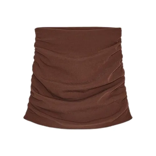 ZARA Casual Short Skirts Women's Light Brown