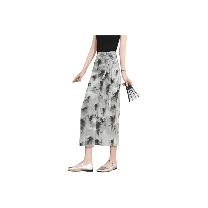 LOUISY AO Casual Long Skirts Women's-6
