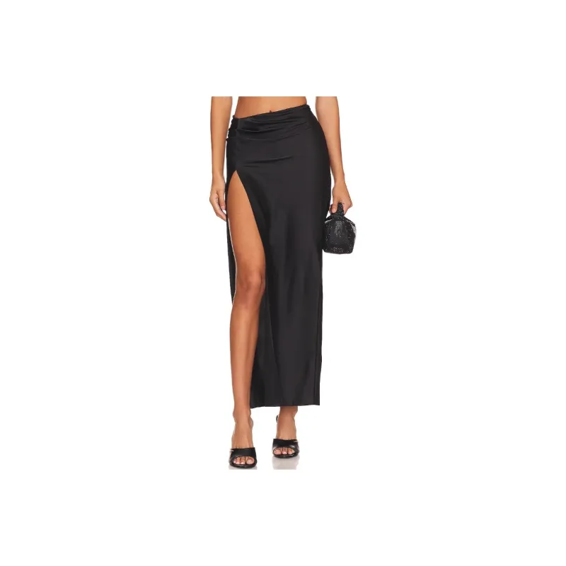 Lioness Casual Long Skirts Women's Black-0