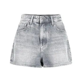 ARMANI EXCHANGE Logo Patch Denim Shorts