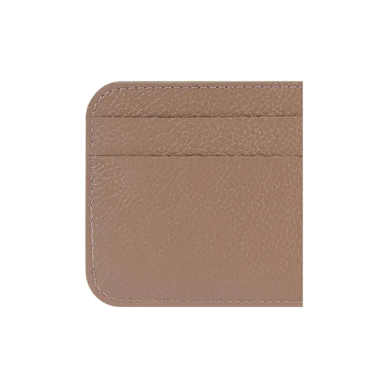 Balenciaga Cash Grain Calfskin Card Holder Card Holder Women's Brown-3