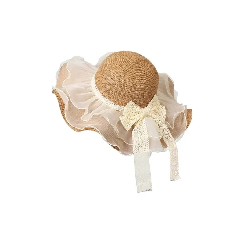 DZP Paper Reed Sun Protection Hats Unisex-6