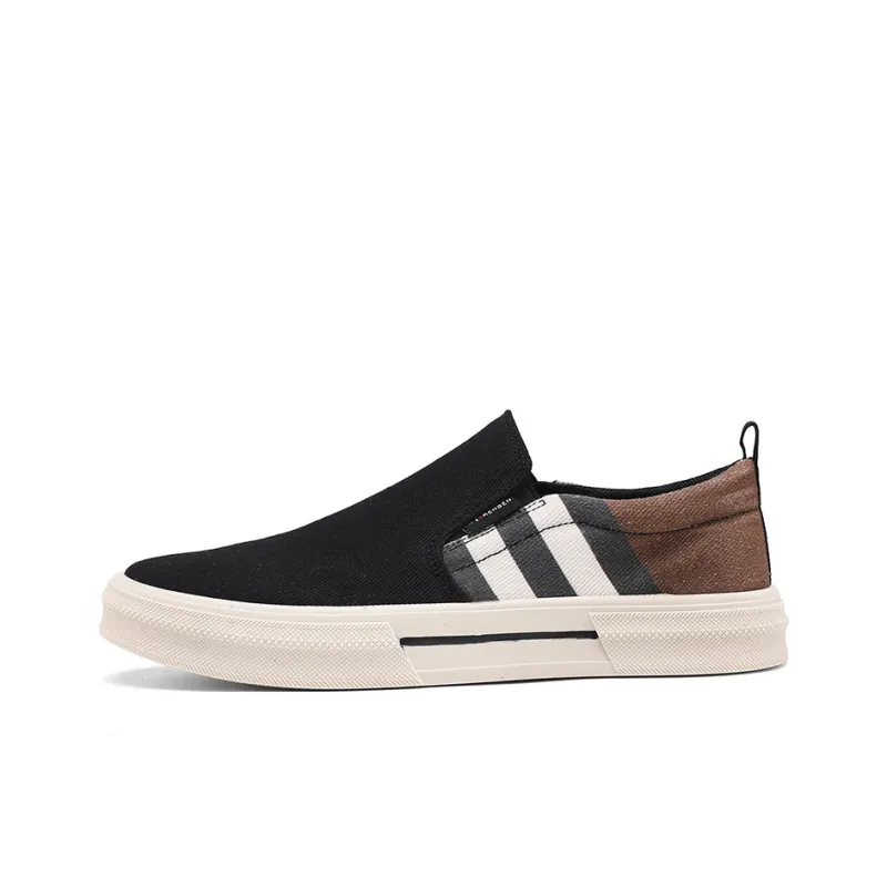 RENBEN Breathable And Lightweight Low Top Canvas Shoes Men's-6