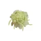 Green Peony Flower Claw Clip