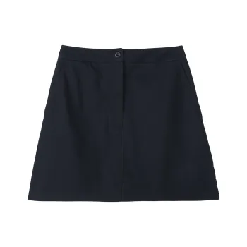 Fstudio Korean Style A Line Commute High Rise Versatile Tricolor Skirt Women's