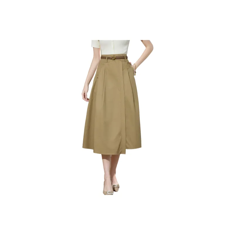 SMEN Casual Long Skirts Women's-8