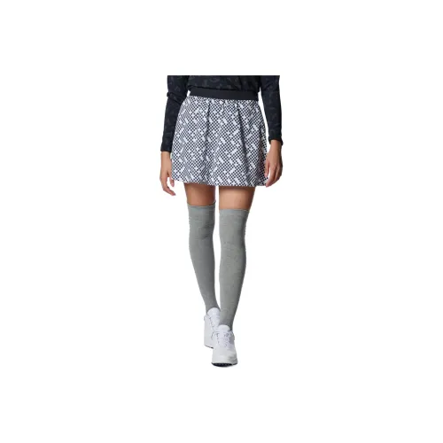 Under Armour Casual Short Skirts Women's Black White 001