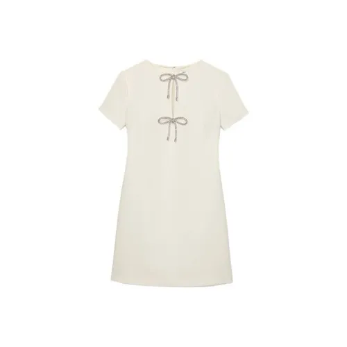 Kate Spade SS25 Short Sleeved Dress Women's Black