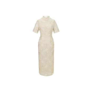 Clothes Cut By Time Cheongsam Women's Champagne