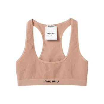 MIU MIU SS24 Sports Underwear Women's Beige