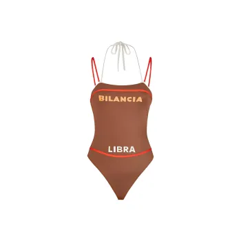 FENDI SS23 One piece Swimsuit Women's Brown