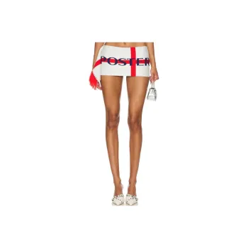 POSTER GIRL FW24 Casual Short Skirts Women's Red